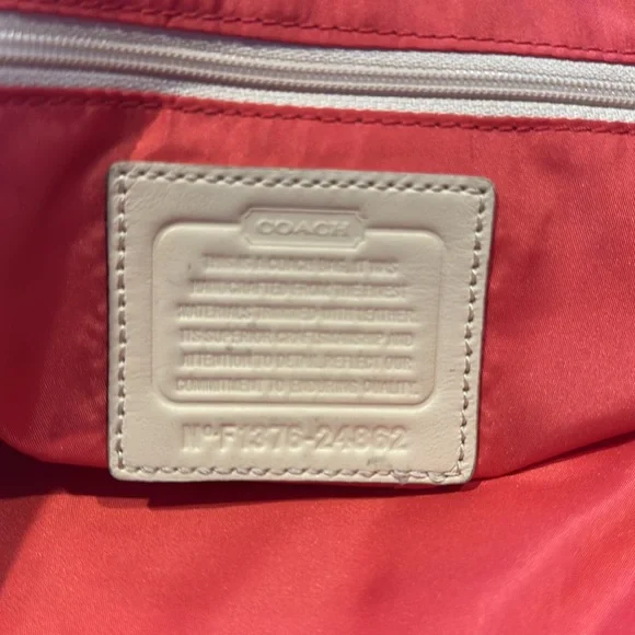 Coach Tote Royal Blue purse - Picture 7 of 13